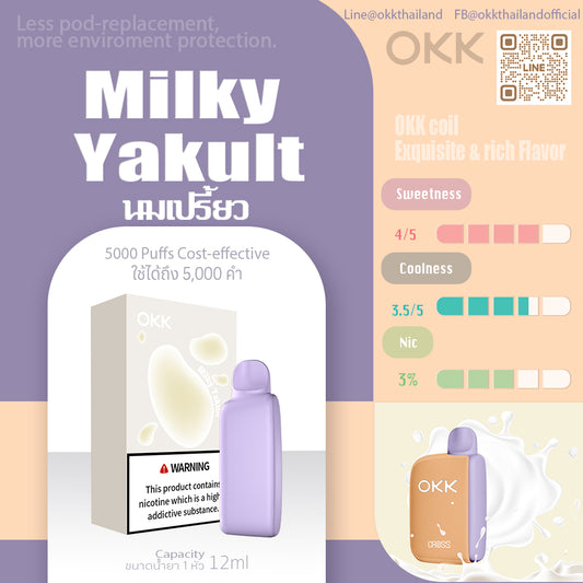 Milky Yakult นมเปรี้ยว